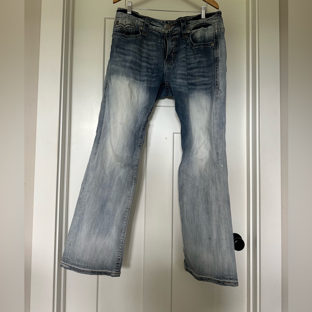 Rock Revival light wash jeans